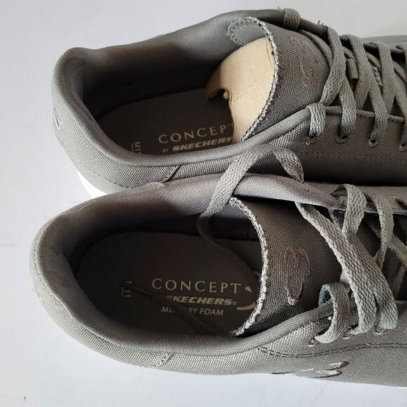 New Men's Concept by Skechers shoes Gray grey size 11 lace up - Picture 6 of 7